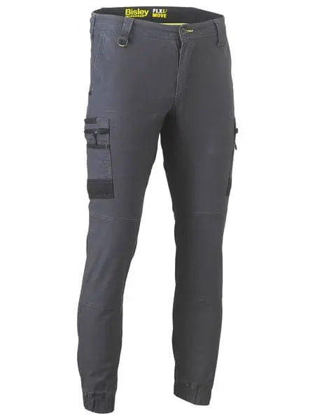 Bisley Flx And Move™ Stretch Cargo Cuffed Pants BPC6334 Bisley Workwear
